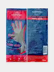 Перчатки резиновые, черные Safeprotect Хевивейт, 1 пара