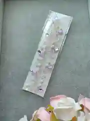 Фиолетовый украшение на мусульманский платок веточка на Никах