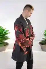 Багровый хаори, кимоно
