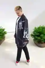 Бирюзовый хаори, кимоно