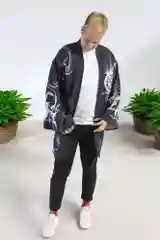 Бирюзовый хаори, кимоно