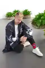 Бирюзовый хаори, кимоно