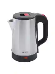Серебряный чайник электрический HOME ELEMENT HE-KT2312 металлический/ 1800W/ 2,0л/ красный рубин