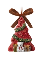 Украшение ErichKrause Decor Елочка с подарками, 9 см