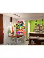 Фотообои бумажные Симфония "Кухонный коллаж", 140х200 см