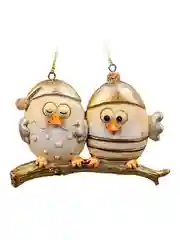 Украшение ErichKrause Decor Птенцы, золотые, 9 см