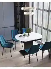 Лесной зеленый стул для кухни обеденный Флекс New