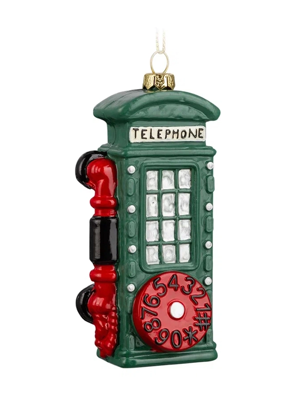 Украшение ErichKrause Decor Телефонная будка, 11.5 см