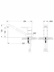 Смеситель Lemark Point LM0304C, для кухни