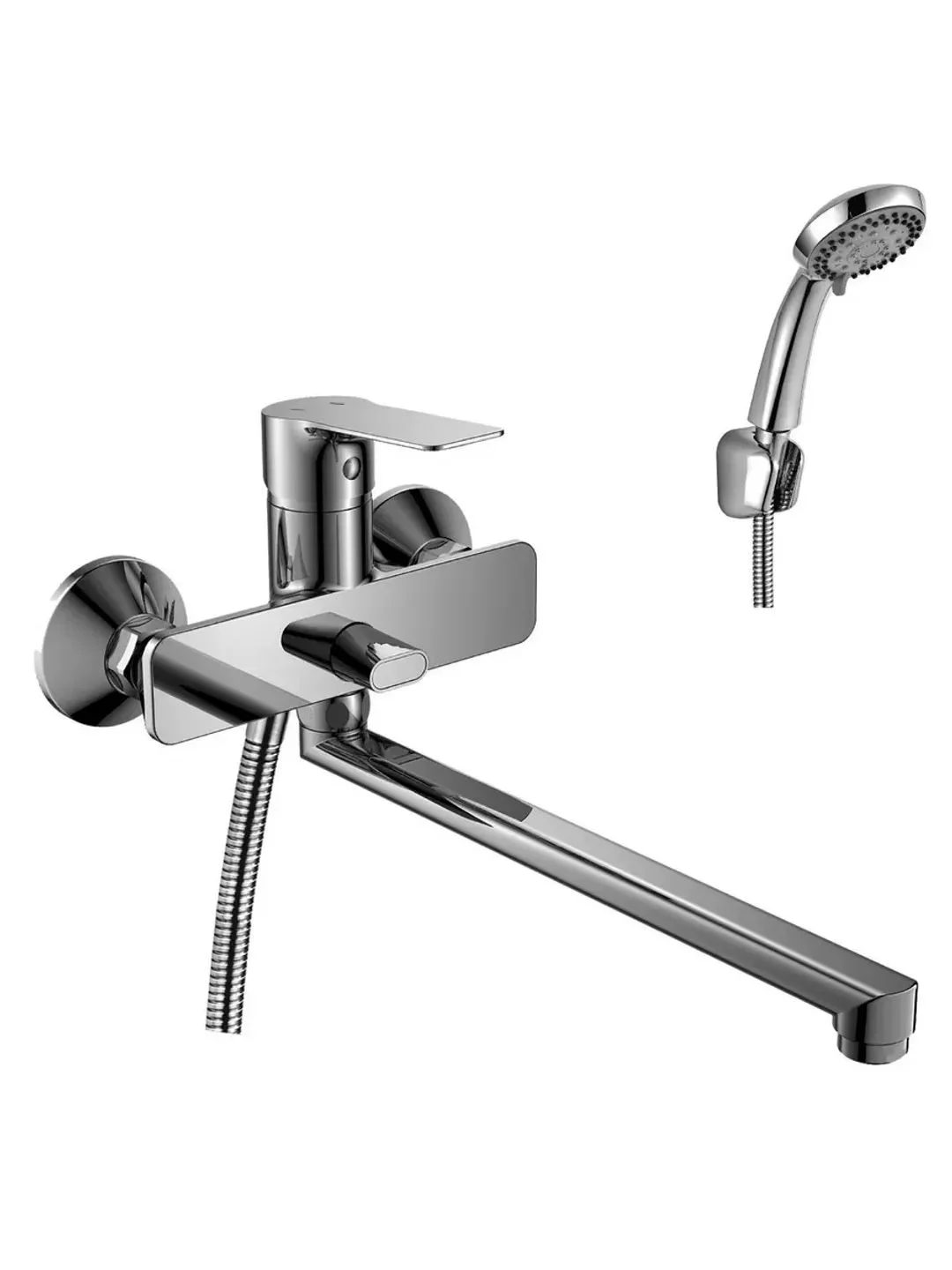 Смеситель Rossinka Silvermix RS27-33, для ванны