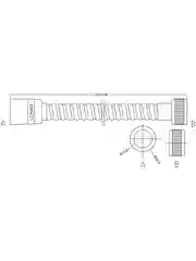Шланг душевой Lemark LE8030S, 150 см