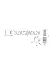 Шланг душевой Lemark LE8027S, 90 см