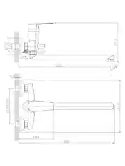 Смеситель Rossinka Silvermix S35-33, для ванны