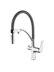 Смеситель Lemark Comfort LM3074C-Gray, для кухни