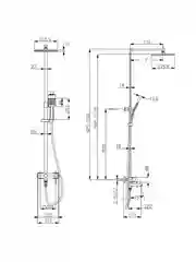 Смеситель Lemark Tropic LM7004С, для ванны и душа
