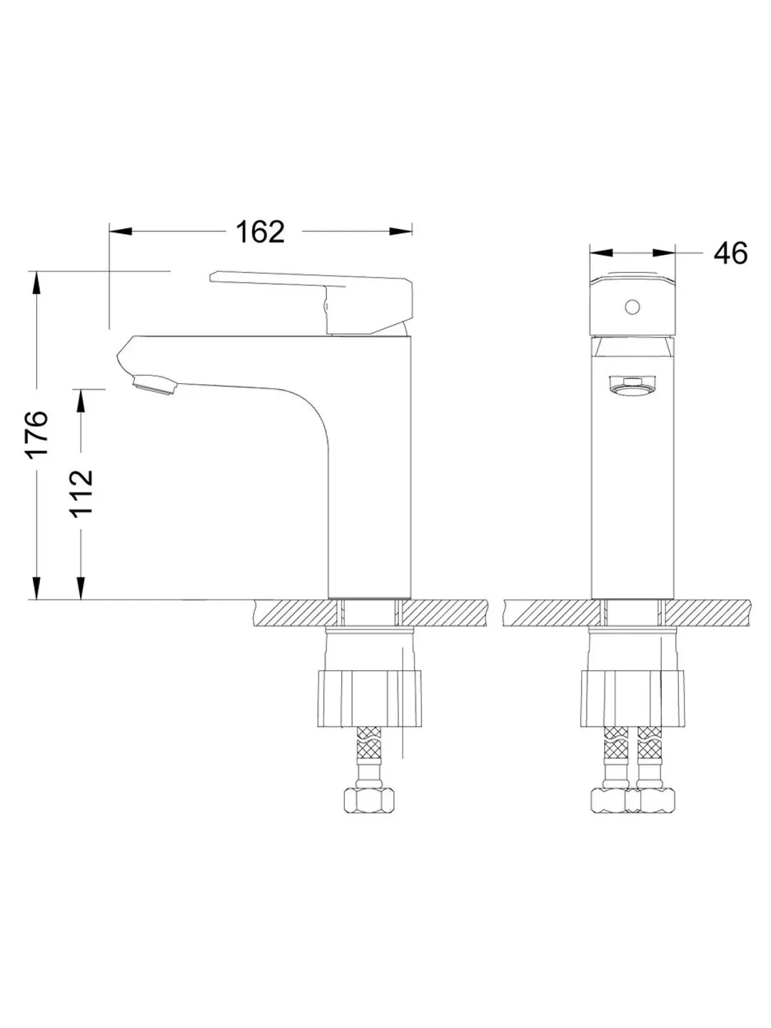 Смеситель Lemark Point LM0306C, для раковины