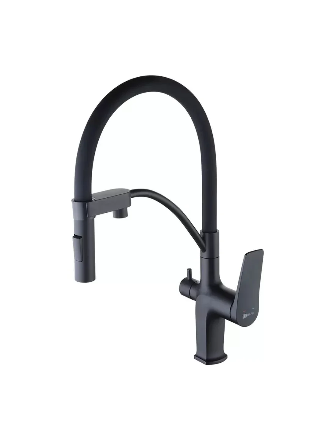 Смеситель Lemark Bronx LM3761BL, для кухни