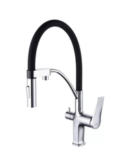 Смеситель для кухни с гибким изливом Lemark LM3074C