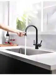 Смеситель Lemark Comfort LM3075BL, для кухни