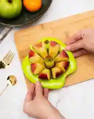Зеленый яблокорезка,овощерезка для фруктов и овощей