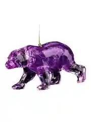 Украшение ErichKrause Decor Медведь полярный аметист, 12 см