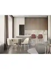 Черный стул для кухни обеденный Логан