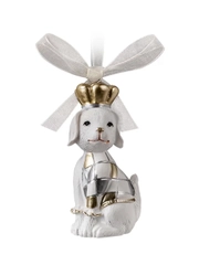 Украшение ErichKrause Decor "Собака Короля", золотая, 7 см