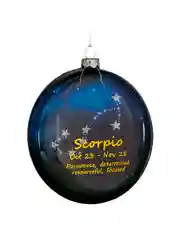 Украшение ErichKrause Decor "Скорпион", медальон, стекло, 10 см