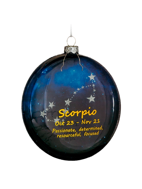 Украшение ErichKrause Decor "Скорпион", медальон, стекло, 10 см