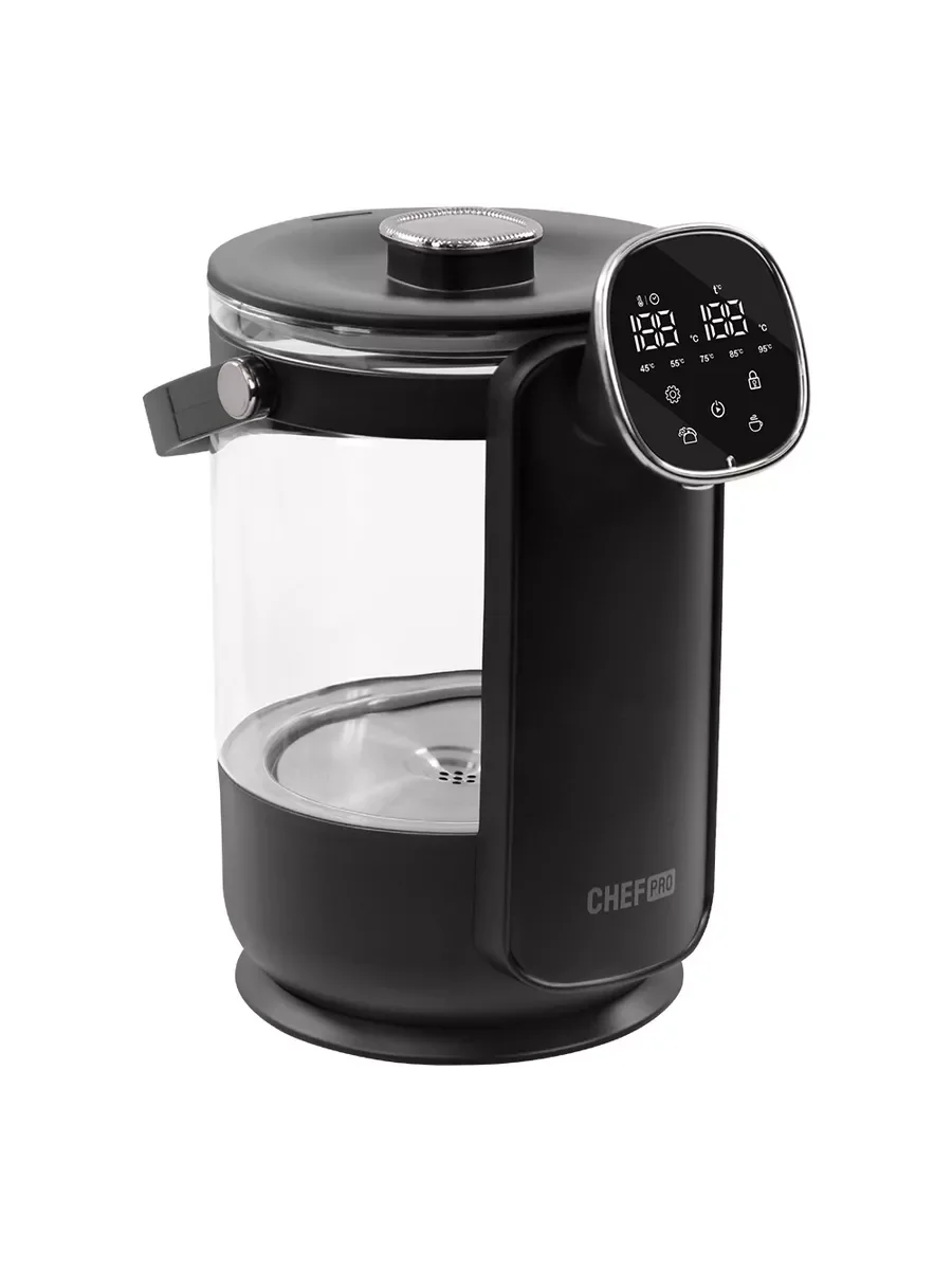 Черный термопот CHEF PRO CF-TP2300A черный/черный хром