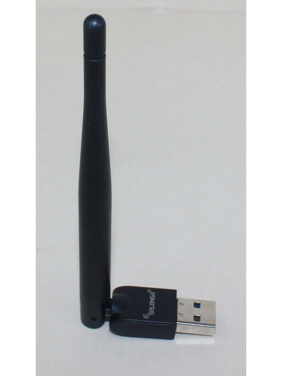 Черный wi-fi-адаптер для компьютера 2.4 ГГц с антенной (беспроводной Wi-Fi модуль) для DVB-T2