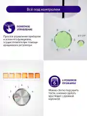 Белый тостер для хлеба LUMME LU-1201 700 Вт/ корпус сталь/ корпус сталь