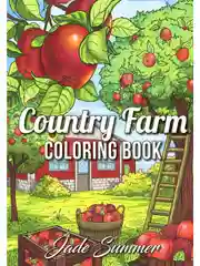 Раскраска для взрослых антистресс "Ферма" Country Farm