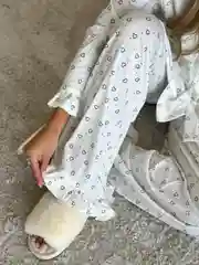 Черный пижама женская, комплект домашний из трикотажа, кимоно 26452147