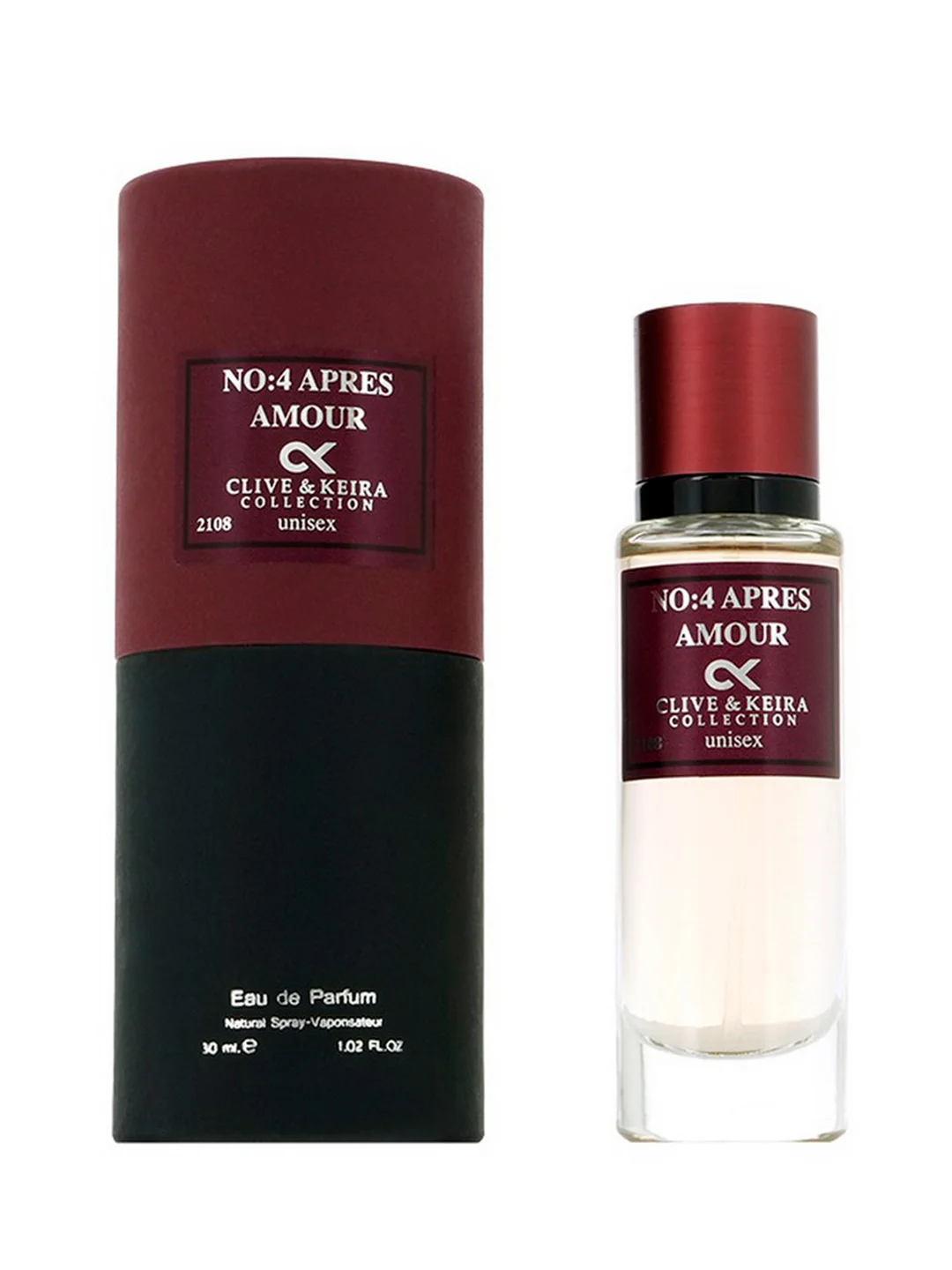 Туалетная вода Clive&Keira W+M 2108 NO:4 APRES AMOUR, унисекс, 30 мл