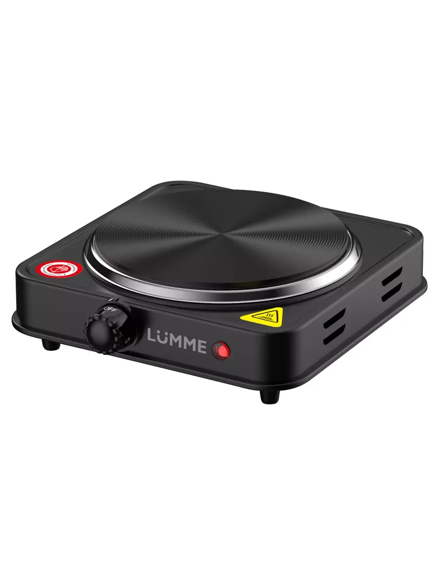 Черный электрическая плитка LUMME LU-HP3716A черный
