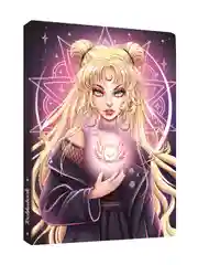 Кремовый блокнот А5 72 листа в точку. Точкабук "Witch Girls/Девушки-ведьмы", Проф-Пресс