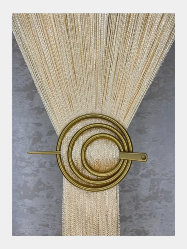 Нитяная штора кисея, размер 300*300 см