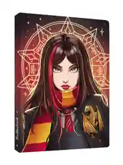 Коричневый блокнот А5 72 листа в точку. Точкабук "Witch Girls/Девушки-ведьмы", Проф-Пресс