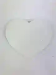 Красный подставка из гипса "Сердце"