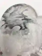 Серый подставка из гипса "Сердце"