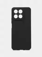 Красный чехол для Honor X8A 4G  (Хонор Х8а 4 джи), противоударный, с защитой камеры