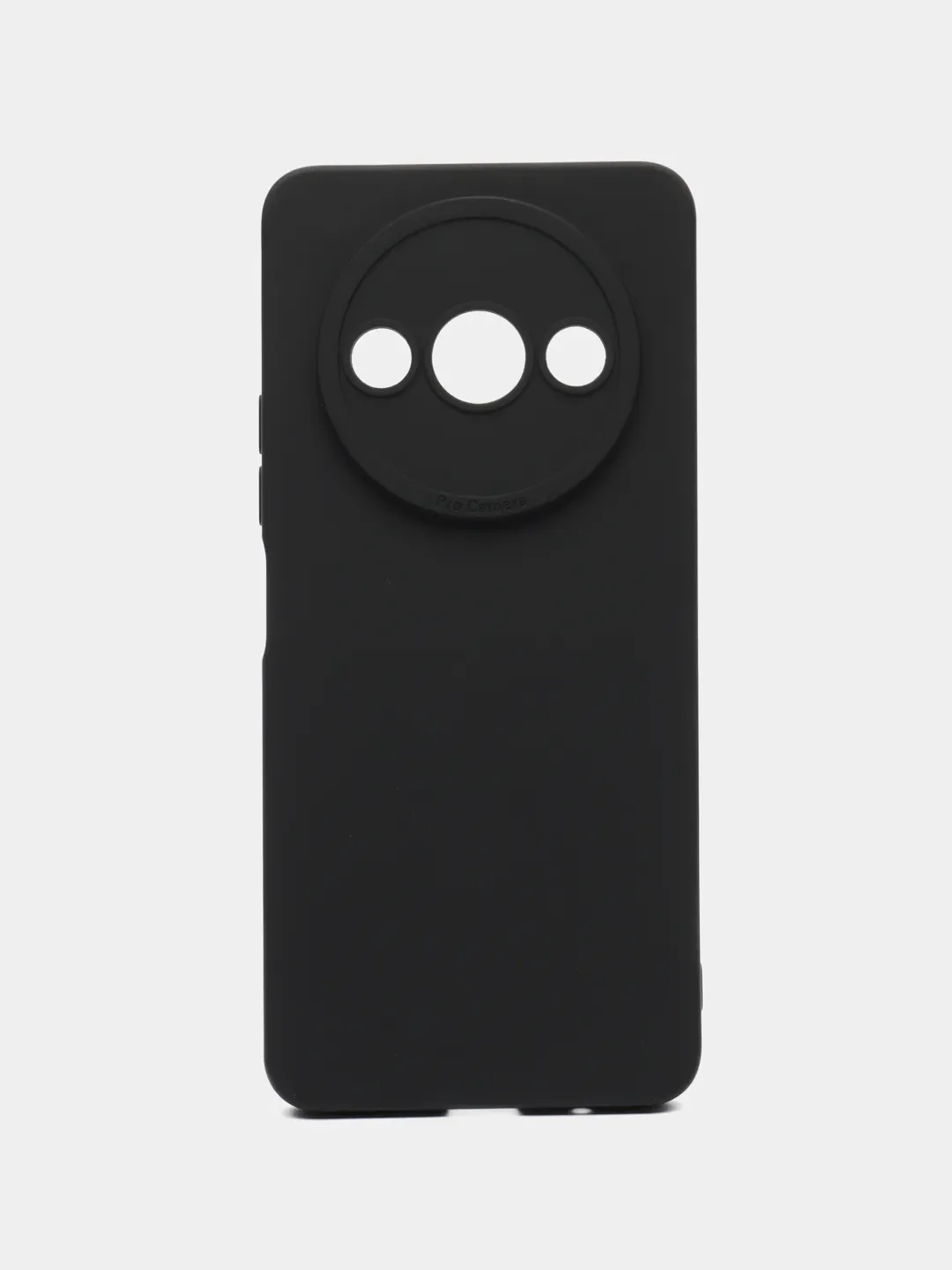 Красный чехол для Xiaomi Redmi A3 / A3X / Poco C61, Сяоми Редми А3 / Поко С61, с защитой камеры