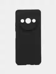 Красный чехол для Xiaomi Redmi A3 / A3X / Poco C61, Сяоми Редми А3 / Поко С61, с защитой камеры