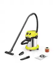 Желтый пылесос Karcher WD 3 P S V-17/4/20 (1.628-190.0)