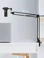Черный конденсаторный студийный USB-микрофон FIFINE T669 со стойкой и поп-фильтром