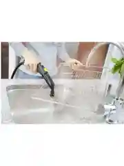 Черный комплект круглых щеток Karcher 2.863-264 для пароочистителей Karcher SC и SI, 4 шт