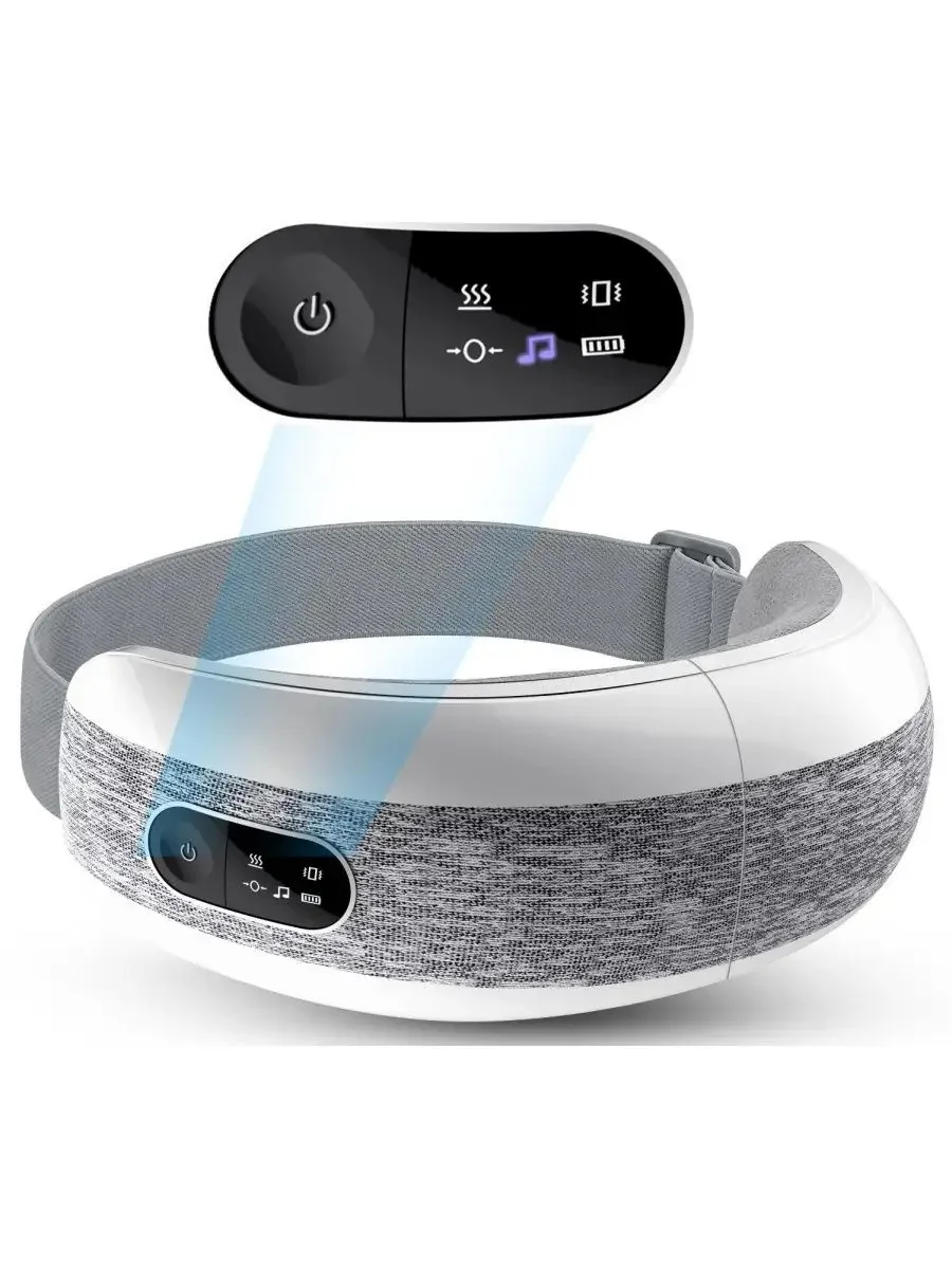 Серый массажёр для глаз Enchen Jeeback XGEEK E6 (Grey) Электрический вибромассажер