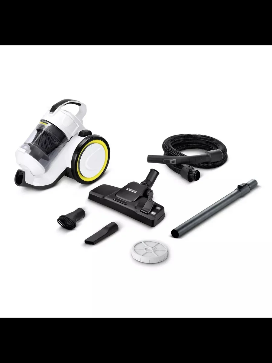 Белый пылесос Karcher VC 3, 1.198-053.0