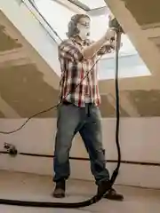 Желтый бытовой пылесос, строительный пылесос Karcher WD 3 P V-17/4/20 Workshop (1.628-175.0)